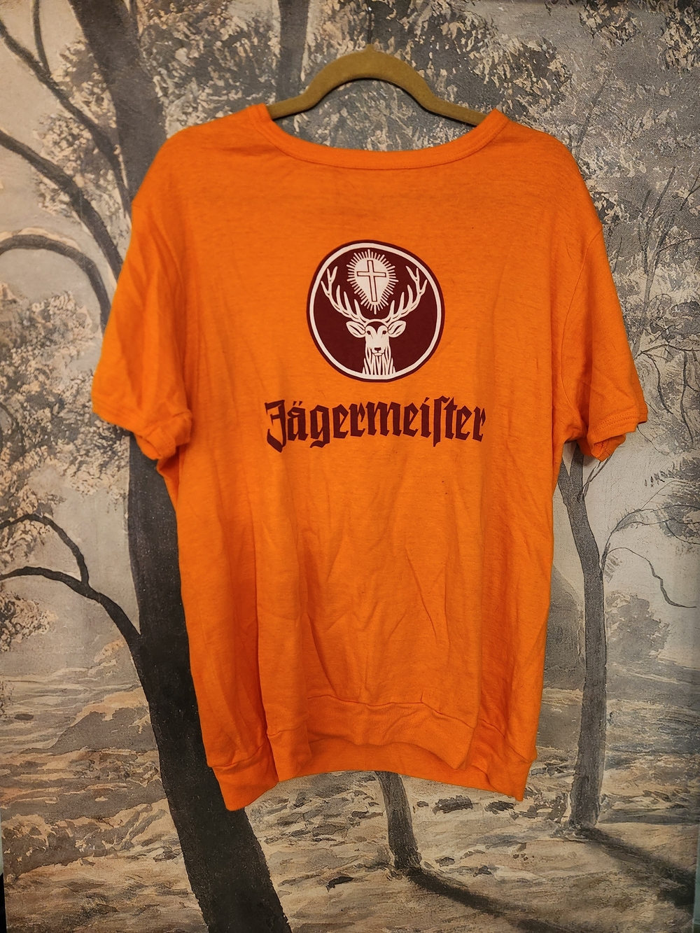 Jägermeister Orange Logo Short Sleeve Tee